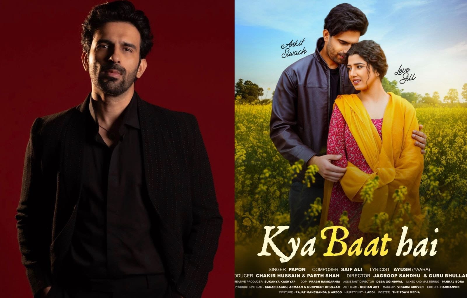 Ankit Siwach opens up about shooting for the romantic music video ‘Kya Baat Hai’ produced by The LSD Music